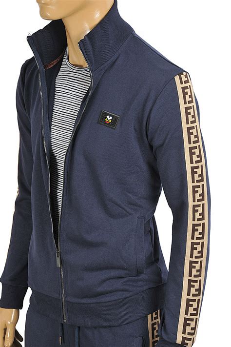 fendi men track suit|fendi tracksuit price.